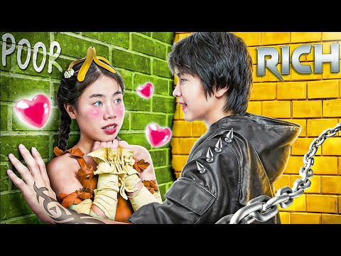 Видео: Богатая Парня Запала на Бедная Девушка! Богатый Парень Притворяется Бедным