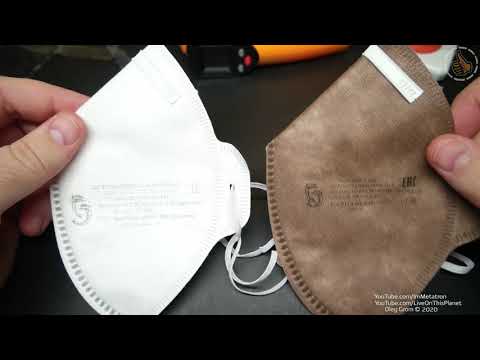 Видео: FFP2  Респиратор "Бриз 1106" медицинский и строительный (СИЗОД)