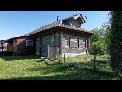 Видео: Купили дом в деревне. Обзор территории.