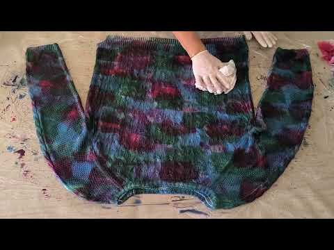 Видео: Красим хлопок