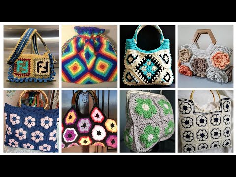 Видео: 200+ привлекательных моделей сумок через плечо для женщин/новые стильные модели сумочек, связанны...