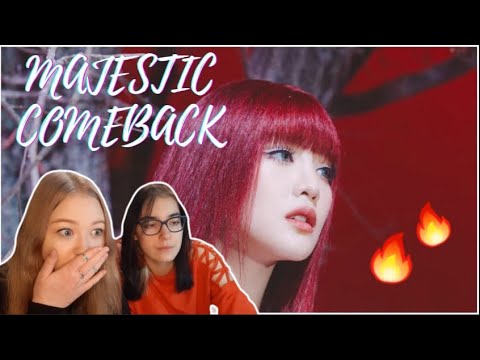 Видео: (여자)아이들((G)I-DLE) - '화(火花)(HWAA)' Official MV REACTION/РЕАКЦИЯ