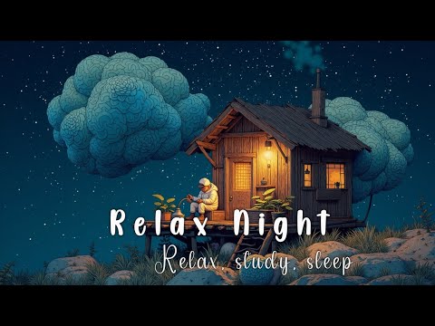 Видео: Starry Night Lofi Hip Hop - Спокойные биты для учебы, отдыха и сна – Полный релакс и спокойствие