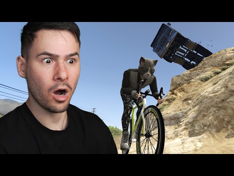 Видео: На Косъм от Смъртта 💀 GTA 5 Тирчета срещу Колела