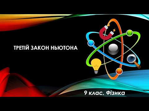 Видео: Урок №34. Третій закон Ньютона (9 клас. Фізика)