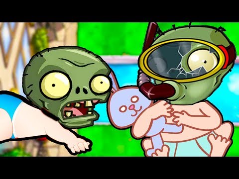 Видео: ДЕТКИ ЗОМБИ АТАКУЮТ! - Plants Vs Zombies [Растения Против Зомби] #7