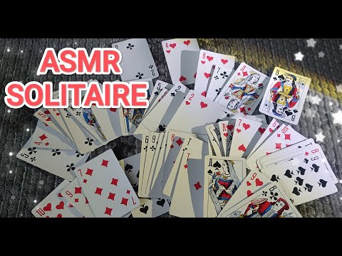 Видео: ASMR SOLITAIRE ✨/ АСМР ПАСЬЯНС ♥♠/ КАРТЫ / WHISPER