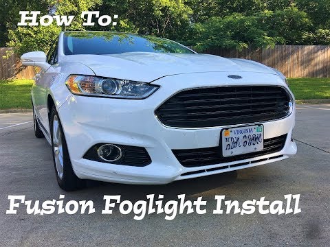 Видео: Как установить противотуманные фары на Ford Fusion