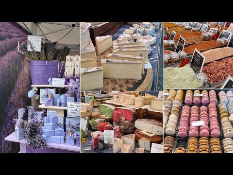Видео: Роскошный Французский Рынок в Италии. Крафтовые Производители