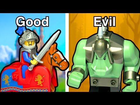 Видео: Я построил средневековое королевство из Lego