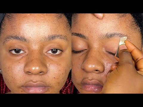 Видео: КАК ПРИДАТЬ ФОРМУ/УХОДИТЬ ЗА БРОВЯМИ С ПОМОЩЬЮ БРИТВЫ