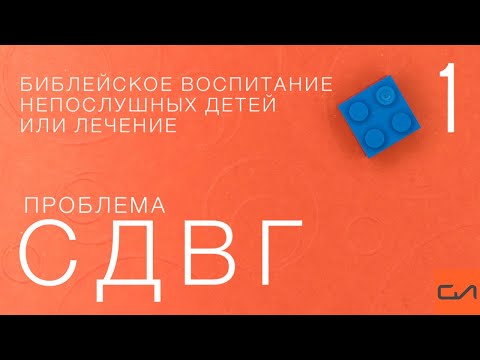 Видео: Библейское воспитание непослушных детей или лечение?  Проблема СДВГ (часть 1) | Слово Истины