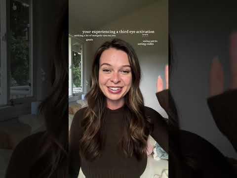 Видео: Вы испытываете активацию третьего глаза — через Фрейю