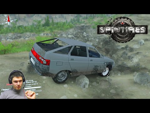Видео: ВАЗ 2112 для Spintires  Валит, но не по грязи