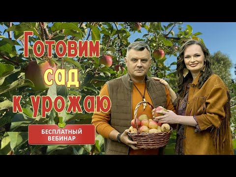 Видео: Бесплатный вебинар: Готовим сад к урожаю!