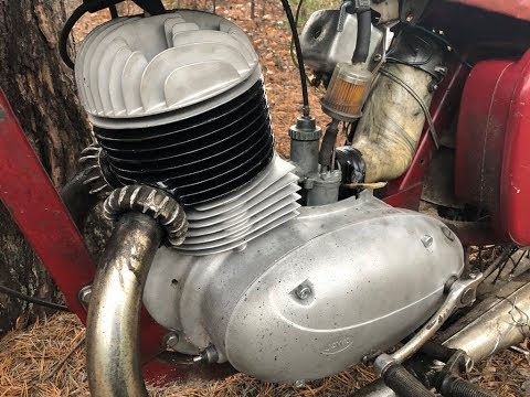 Видео: Двигатель Ява (Jawa) 250/353 тест 23.10.2019 после ремонта (г. Подольск, Московская обл)