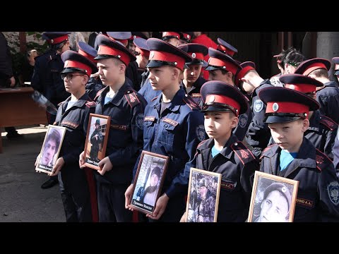 Видео: День памяти выпускников корпуса, погибших при исполнении воинского долга.