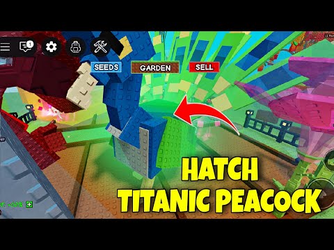Видео: Я только что вылупил ТИТАНИЧЕСКОГО ПАВЛИНА в игре «Вырасти в саду»!