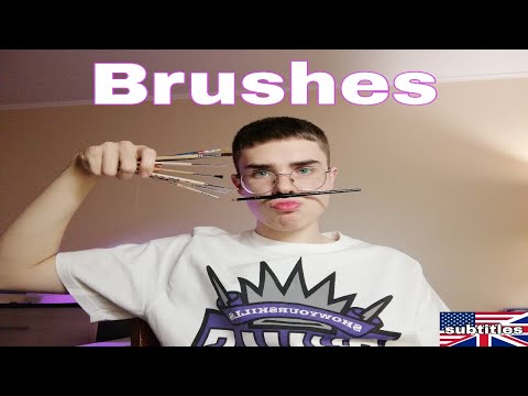 Видео: BRUSHES FOR PAINTING MINIATURES // КИСТИ ДЛЯ ПОКРАСА МИНИАТЮР