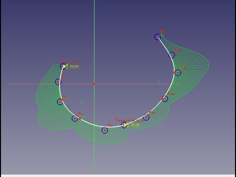 Видео: FreeCad Работаем с Би сплайн