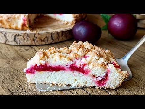 Видео: Бърз десерт със сини сливи 👌