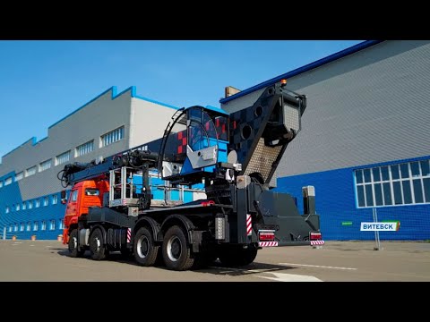 Видео: Такого больше не делают нигде в мире! Витебские машиностроители создают уникальные грузоподъёмники