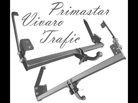 Видео: Фаркоп Рено Трафик фаркоп Опель Виваро Opel Vivaro Renault Trafic Primastar Примастар  2001-2014
