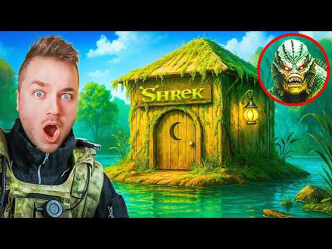 Видео: Мы построили форт из коробок Шрека, чтобы победить НАСТОЯЩЕГО прудового монстра!