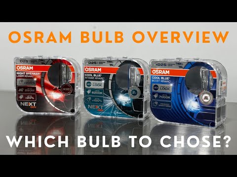 Видео: Обзор вариантов ксеноновых ламп Osram — XNN, CBN и CBB