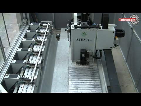 Видео: Multipoint AL - центр с ЧПУ для обработки алюминиевого профиля