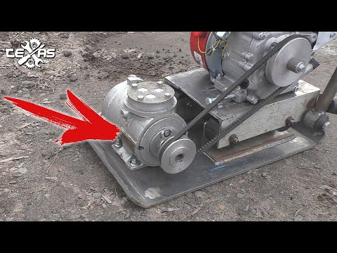 Видео: Виброплита из старого Электродвигателя! Это просто!  Часть 2