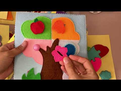 Видео: Фетрден кітап парақтары/фетрден кітаптар