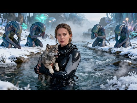 Видео: Один детёныш упал в реку — сначала человек-голубь, вынесший его, когда альфы опустили головы.