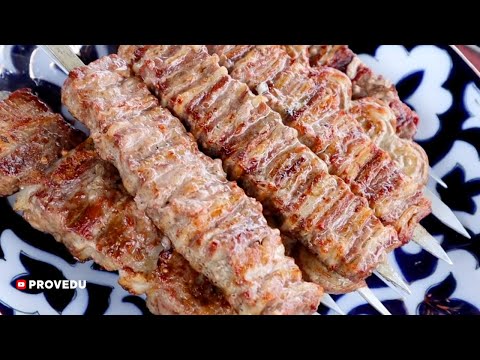 Видео: Шашлык наполеон. Узбекистан. Ташкент. Ровшан Ходжиев. Проведу