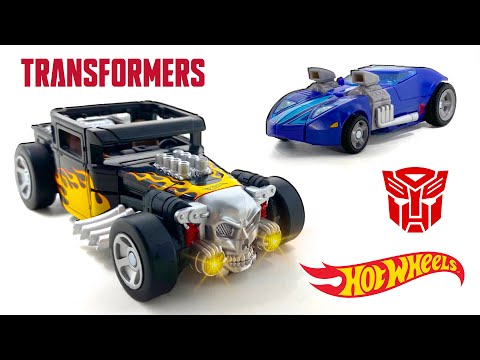 Видео: ВАУ! Обзор Transformers X Hot Wheels Deluxe Class: TWIN MILL & BONE SHAKER! (2025)