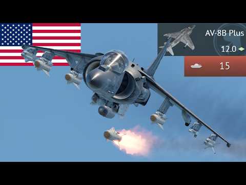 Видео: Сможет ли AV-8B угнаться за новыми системами ПВО?