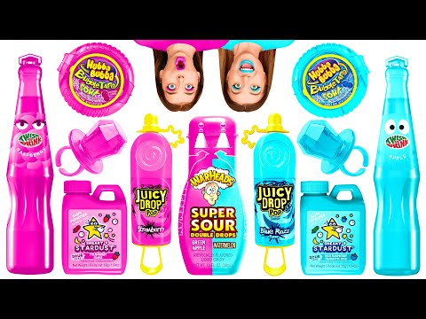 Видео: Розовая Еда vs Голубая Еда Челлендж