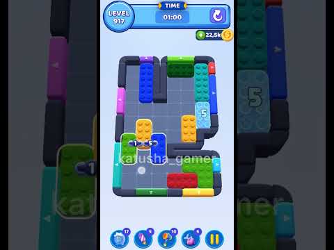 Видео: Color Block Jam 917 Level Walkthrough | Прохождение 917 уровня #games #gaming #colorblockjam917