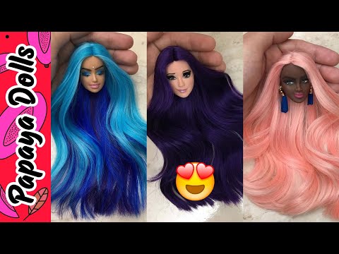 Видео: МОЧАЛКА! КАК РАСПУТАТЬ ВОЛОСЫ КУКЛЫ? СТИЛЬНЫЕ КУДРЯШКИ ДЛЯ БАРБИ