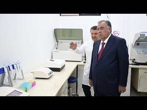 Видео: Ифтитоҳи Маркази ташхисии Тибби Ҳулбук дар ноҳияи Восеъ бо иштироки Пешвои миллат