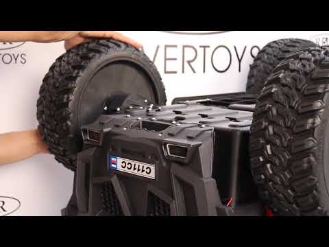 Видео: Детский электромобиль RiverToys C111CC - сборка