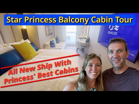 Видео: Экскурсия по каюте на борту Star Princess Balcony — всё новое и обновлённое