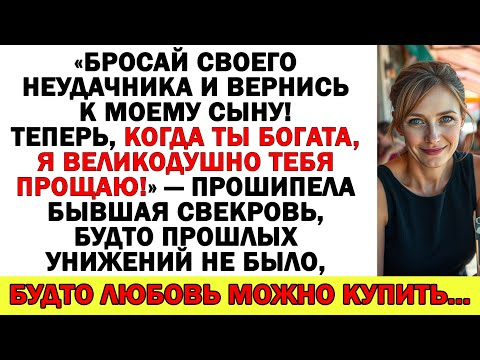 Видео: Приперлась бывшая свекровь – просила деньги и вернуться к её сыну, а ушла с фингалом!
