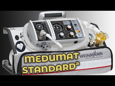 Видео: Weinmann Medumat Standard a #ПроСМП #ИВЛ