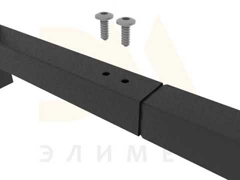 Видео: Кровать двуспальная производства "Элимет".