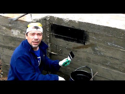 Видео: Праймер Битумный и мастика ➠ (часть 1) 👍 Гидроизоляция бетона | GOODHIM
