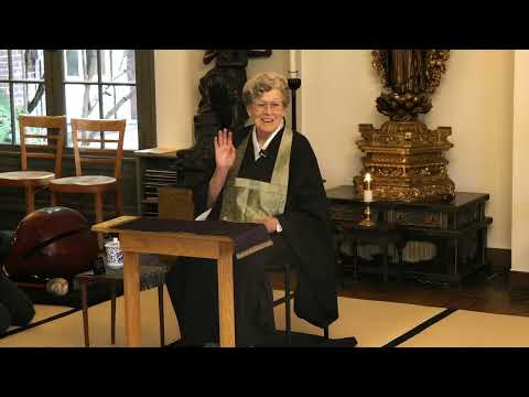 Видео: Культивирование спокойствия в неспокойные времена — Дайнин Марша Ангус — Лекция о Дхарме в SFZC C...