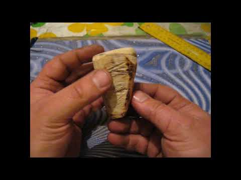 Видео: Рукоять для шорного шила из кленового капа.