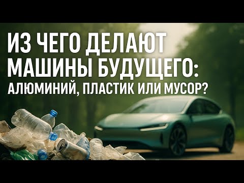 Видео: ,,Из чего делают машины будущего: алюминий, пластик или мусор?"