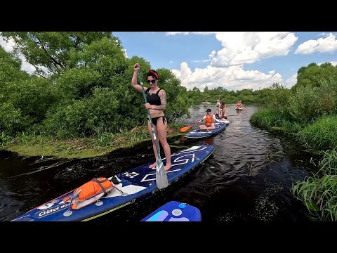 Видео: Река Нерская корпоратив Барбершопов 29062024